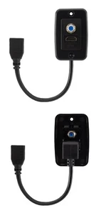 Connettore Cavo Coassiale Collegamento TV Cavo Camper e Piastra HDMI Parete - Nuovo - Foto 1 di 8