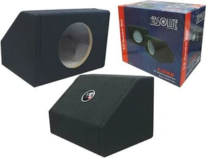 2 Absolute 6 1/2" Single Speaker Enclosure 6.5" Speaker box / 6.5" sub box - Picture 1 of 3