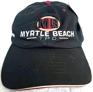 New With Tags TPC MYRTLE BEACH Golf Hat Cap Black. - Picture 1 of 7