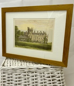 Framed Print Of Melbury House, Dorset by Rev F.O.Morris - Picture 1 of 3