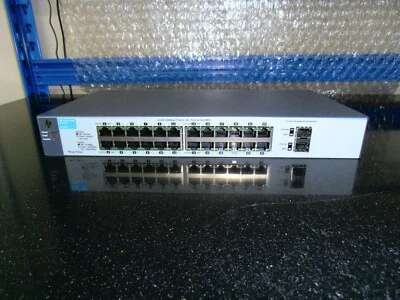 HP J9803A ProCurve 24 Port  Gigabit  Switch Fanless HP 1810-24G - Image 1 of 4