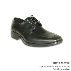 VANGELO New Men Dress Shoe TUX-3 Oxford Formal Event Moc Toe Wrinkle Free - Picture 1 of 8