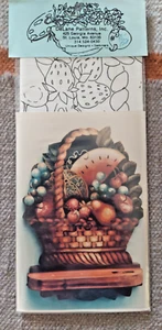 DELANE LANGE FRUIT SUMMER BASKET SHELF PAINTING PATTERN 1988 152 - Picture 1 of 6