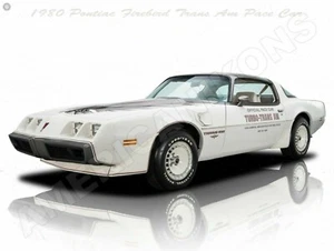 1980 Pontiac Firebird Turbo Trans Am New Metal Sign: Indy 500 Pace Car - Picture 1 of 1