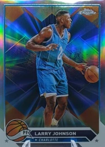 2023 Topps Chrome Sapphire #32 Larry Johnson - Foto 1 di 2