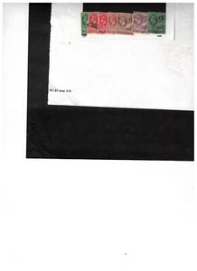 ANTIQUA  1921 KING GEORGE V  cat #42-53  $24.00 USED  LOT 166b - Bild 1 von 1