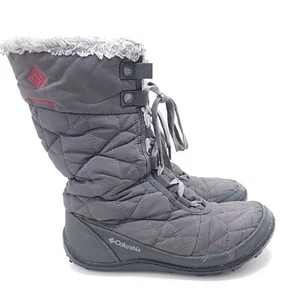 Columbia Women’s Gray Boots Minx II Mid Sherling Winter BL1585-051 Size 7 - Picture 1 of 10