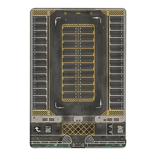 1/64 Parking Lot Diorama Car Park Mouse Pad for Hot Wheels Diecast Models O - Afbeelding 1 van 12