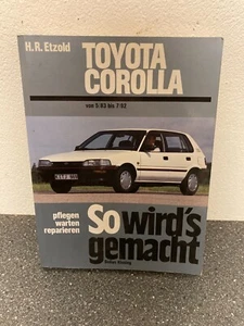 Toyota Corolla (1983-1992) Así se hace Manual de taller de H.R. Etzold - Imagen 1 de 9