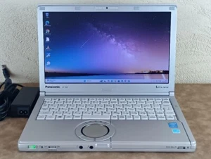 Panasonic Letsnote CF-SX3 Windows10 Pro Core i5 RAM4GB SSD 128GB 4GB Used - Picture 1 of 7