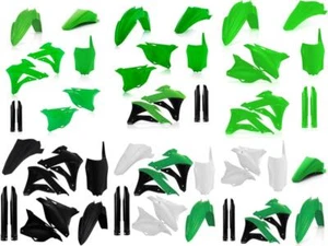Acerbis Full Plastic Kit Kawasaki 2014-2021 KX85 KX100 Fenders Shrouds # Plates - Bild 1 von 7