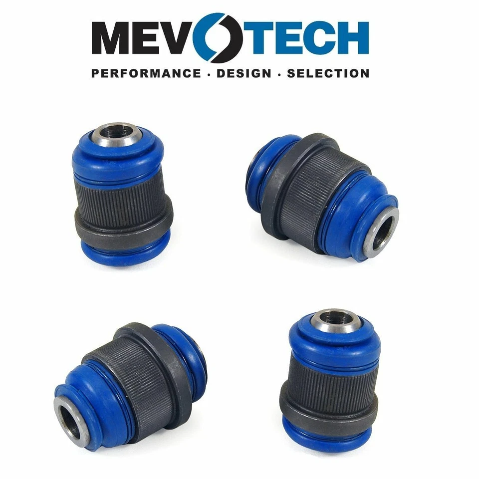 Juego de 4 bujes de brazo de control trasero izquierdo y derecho Mevotech para Cadillac Deville Foto 1 de 3