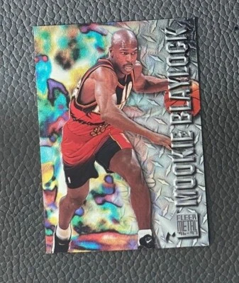 MOOKIE BLAYLOCK 1996-97 Metal #1 Atlanta Hawks  - Image 1 of 2