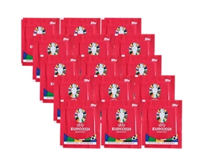 Topps UEFA EURO 2024 Sticker (SWISS VERSION) Rote Sticker Version- 15x Tüten - Picture 1 of 1