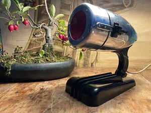 Vintage SOLILUX TISCHLAMPE von Hanau Retro Art Deco Schreibtischlampe 30er Jahre. - Bild 1 von 12