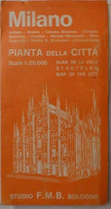 Carte plan de Milan 1971 1/20000 Edition FMB, Bologna - Picture 1 of 1
