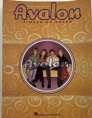 AVALON: A MAZE OF GRACE Songbook~CCM~NEW - Image 1 of 2