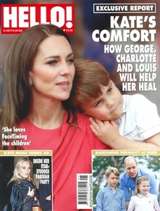 HELLO! Magazine: Princess Kate, Prince Louis, Margot Robbie, Kate Moss, 29.1.24 - Picture 1 of 2