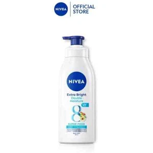 NIVEA Body Extra Bright Double Moisture Lotion 380ml Free Shipping World Wide - Picture 1 of 4