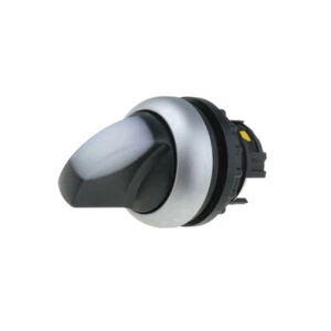 M22-WRLK3-W Schalter: Dreh- Stab.Pos: 3 22mm weiss Bel: M22-FLED,M22-LED EATON E - Bild 1 von 1