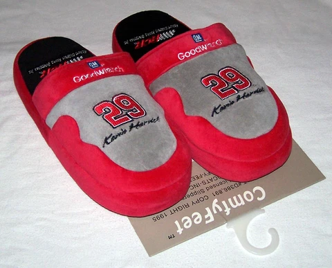 New - Comfy Feet RCR GM Goodwrench 29 Kevin Harvick Slippers Medium Size Cover