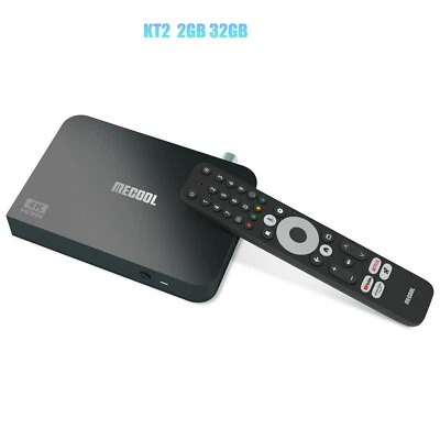 MECOOL KT2 4K Android 11 ТВ-приставка DVB-T2 S905Y4-B 2G 32G Wifi AV1 HDR Set top Box - Изображение 1 из 4