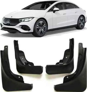 Genuine Splash Guards Mud Flaps For 2023-2024 Mercedes Benz EQE 350 500 Sedan - Picture 1 of 7