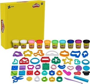 Play-Doh Holiday Werkzeugset, 43 Zubehörteile & 10 Modelliermassenfarben, ... - Bild 1 von 4