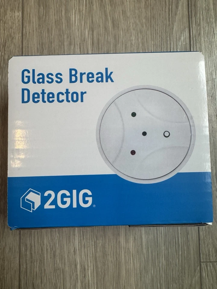 Brand New 2GIG GB1-345 Glass Break Detector – Wireless 345 MHz Alarm Sensor - Image 1 of 2