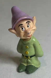 1993 Mattel Walt Disney Schneewittchen und die sieben Zwerge Dopey 2" PVC Figur - Bild 1 von 3
