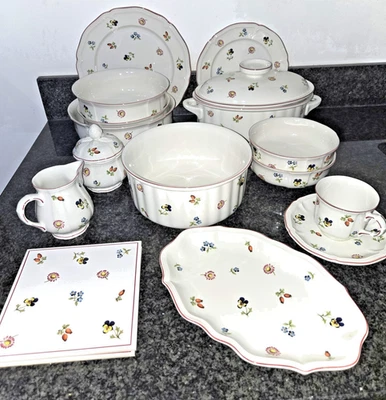 VILLEROY & BOCH Villeroy Boch Petite Fleur - Vendido individualmente - Artículos fabulosos, elige