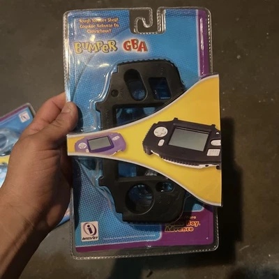 BUMPER GBA PARA NINTENDO GAME BOY ADVANCE (SPORT BLACK) 2001 INTERACT NUEVO Foto 1 de 2