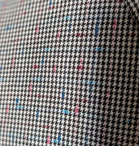 Mario Matteo Italy EU 52 / US 40R Schwarz Weiß Rosa Blau Mohair Wolle Tweed Blazer - Bild 1 von 24