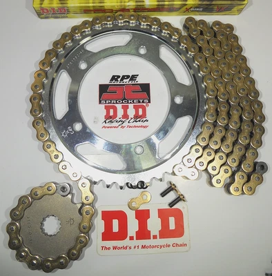 1999-01 Triumph 955 Velocidad Triple DID VX3 Oro 530 X-Ring Cadena y Piñones Kit Foto 1 de 4