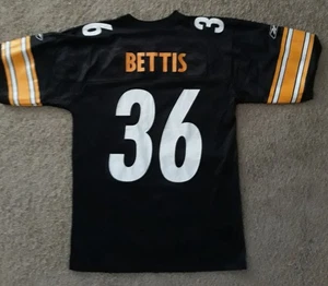 Jerome Bettis Mens Medium Mesh Reebok Jersey Screen Print - Picture 1 of 7