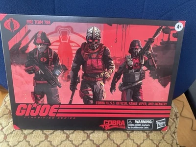 G.I. Joe Classified Series #110 Cobra Hiss Fire Team 788 Hasbro New in Box - Image 1 of 4