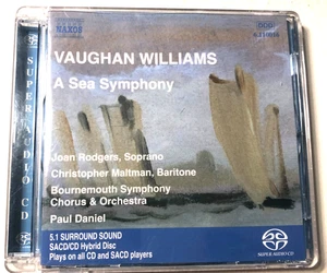 Vaughan Williams: A Sea Symphony - Rodgers/Maltman/Daniel - SACD W/Booklet -7010 - Picture 1 of 6