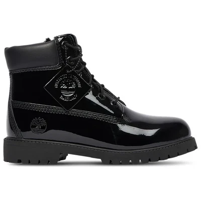 TB0A6BETEL6 Timberland Premium 6" Impermeable Charol Botas Escuela Primaria Foto 1 de 4