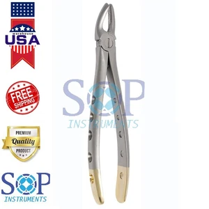 MD2 Dental Extraction Forceps Stainless Steel Tooth Removing Plier Surgical Tool - Picture 1 of 3
