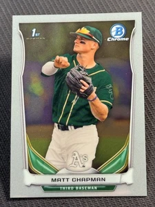 2014 Bowman Chrome 1st PROSPECT ROOKIE Matt Chapman, item 2 - Picture 1 of 2
