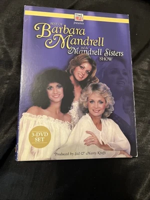 Best Of Barbara Mandrell & The Mandrell Sisters Show 3-DVD Set Untested - image 1 of 2