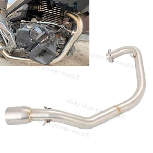 For CFMOTO ST125 Exhaust Muffler Header Pipe Connect 51MM Motorcycle Tips Tube - Foto 1 di 7