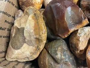 Z~ Agata brasiliana grezza lotto 24 libbre # 1 - Foto 1 di 5