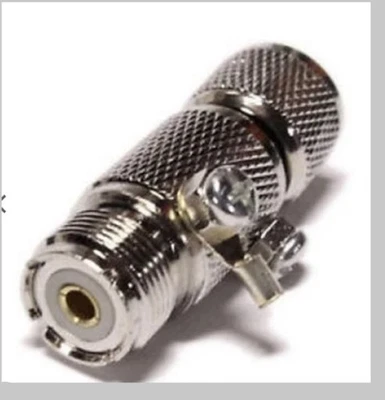 Workman A-28 CB / Radioaficionado Base Antena Cable Coaxial Pararrayos Foto 1 de 2