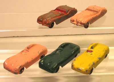 TOOTSIETOY Jaguar Coches de Carreras y Coches Deportivos Diecast Lote de 5 Foto 1 de 4