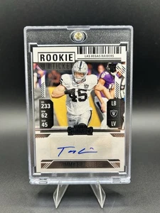 🔥 2024 Contenders #214 Tommy Eichenberg Rookie Ticket Autograph RC Auto 🔥 - Picture 1 of 3