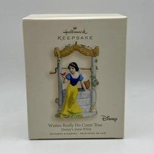 2007 Hallmark "Wishes Really Do Come True" Disney Schneewittchen Weihnachtsschmuck - Bild 1 von 2