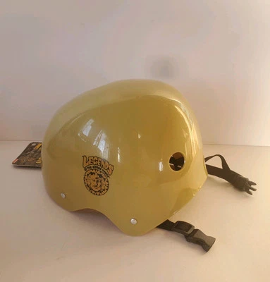 Capacete promocional Nickelodeon Legend Of The Hidden Temple (ouro) anos 90 Game Show RARO - Imagem 1 de 4