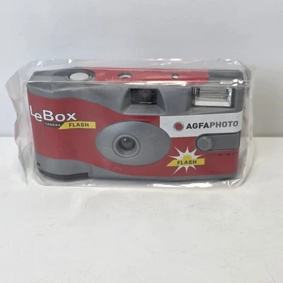 New AGFA Photo LeBox 400 Disposable Camera with Flash 27 Exposures Expired 06/22 - Image 1 of 4