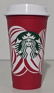 Starbucks Reutilizable Holiday Red Cup 2024 Edición Limitada 16 FL OZ NUEVO - Imagen 1 de 7